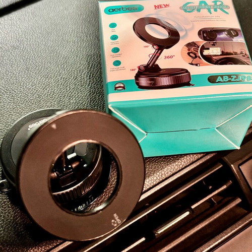 Phone holder new with strong magnet for car and desk use