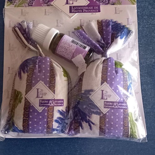 Aromatic wardrobe Levander kit new with essential oil and fragrances