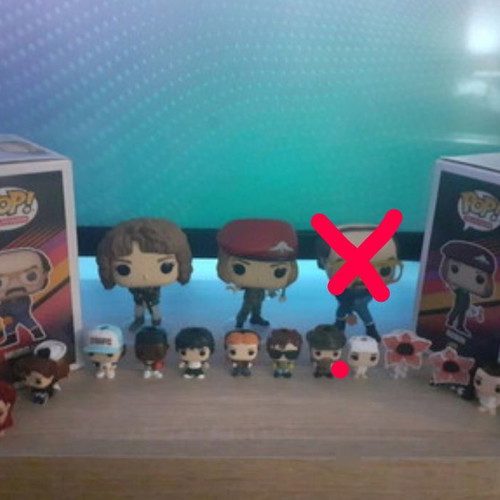 Stranger Things Funko Pop figures new with Kinder Joy gift