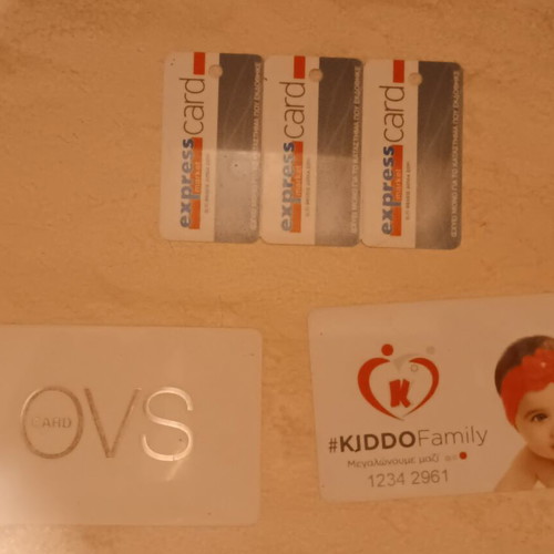 Collection of 31 plastic reward and membership cards like new