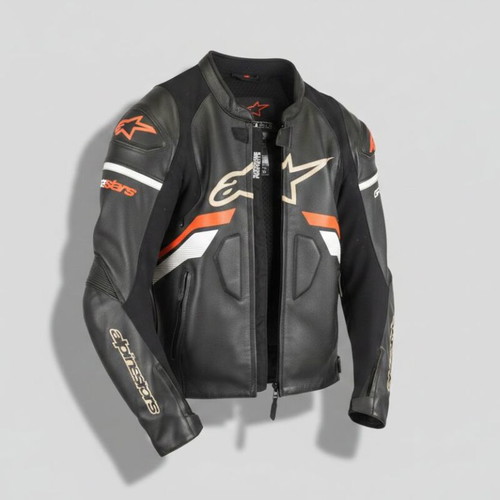 AlpineStars GPPlusR leather motorcycle jacket like new