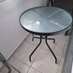 Balcony table used