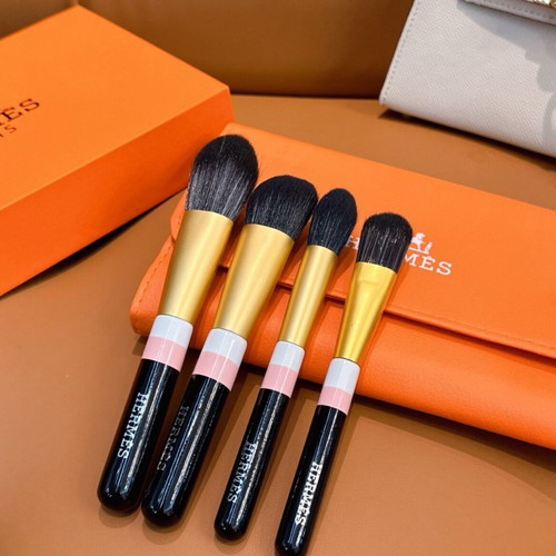Makeup Brush Set Hermes 12 Pieces New
