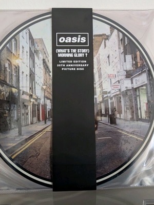 Oasis (What's The Story) Morning Glory? 2xLP άλμπουμ picture disc καινούργιο