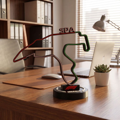 F1 Spa Circuit decorative piece new