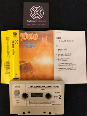 Dio The Last In Line κασέτα μεταχειρισμένη, ελληνική έκδοση, metal