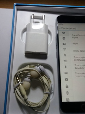 Meizu M2 Note Black μεταχειρισμένο, με κουτί και αξεσουάρ