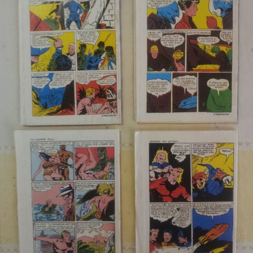 Mikros Iros 4 used issues (34, 45, 62, 85) reprint