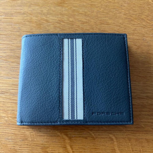 Porsche Design leather wallet, black, unused