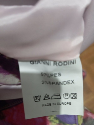 Φόρεμα Gianni Rodini σατέν σαν καινούργιο, πολύχρωμο, νούμερο 1