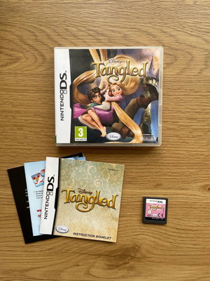 Nintendo DS Disney Tangled game mint condition with case and manual
