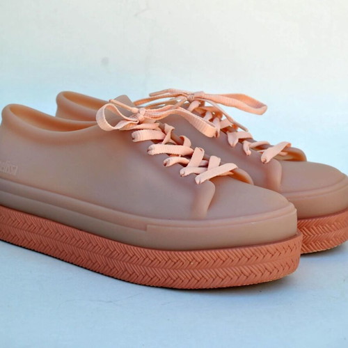 Melissa BE II Cloudy Pink Platform Sneakers used, size 40