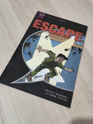 Escape book used, English graded reader by Phillip Burrows and Mark Foster