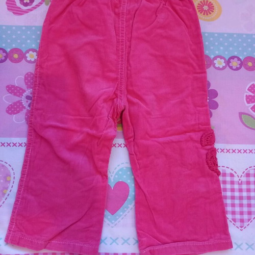 Corduroy pants like new for girl 12-18 months