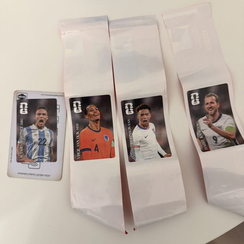 Panini World Cup 2026 Stickers like new, Martínez, Van Dijk, Kane, Robinson