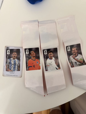 Panini World Cup 2026 Stickers like new, Martínez, Van Dijk, Kane, Robinson