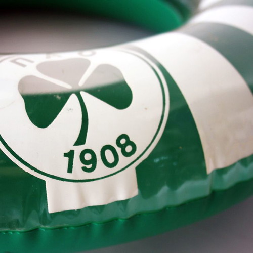 Vintage 80's Panathinaikos Football Lifebuoy new