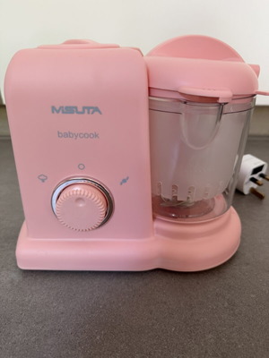 MSUTA Babycook blender and steamer, pink