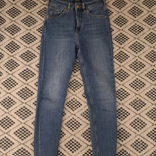 Scotch & Soda Skinny High Rise Denim Like New Blue