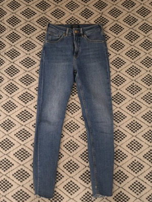 Scotch & Soda Skinny High Rise Denim Like New Blue
