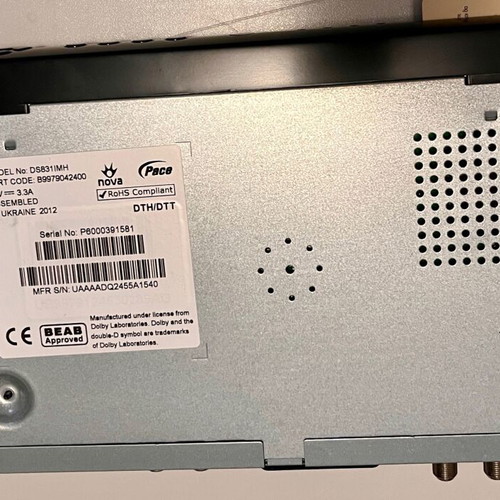 NovaBox HD 831 satellite decoder like new