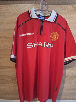 Manchester United 1998-99 XL jersey like new, authentic