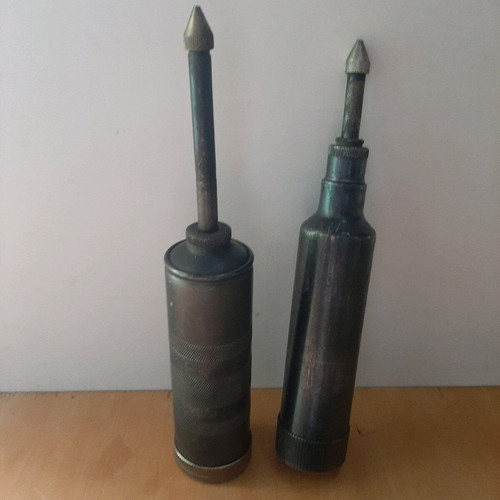 Vintage grease guns from 60-70s like new, set of three