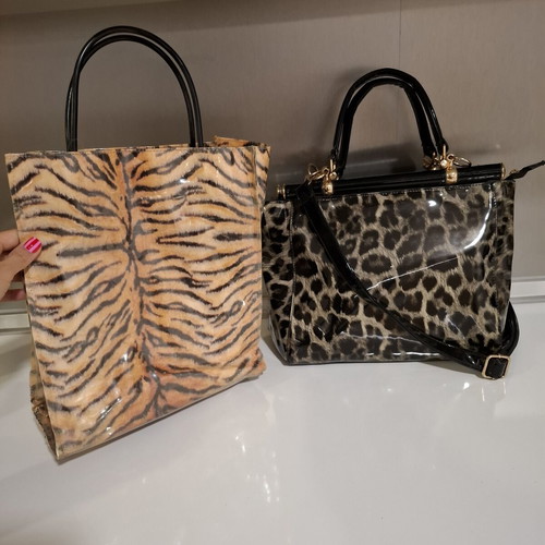 Animal Print Leopard Handbag new with tiger print shoulder bag gift