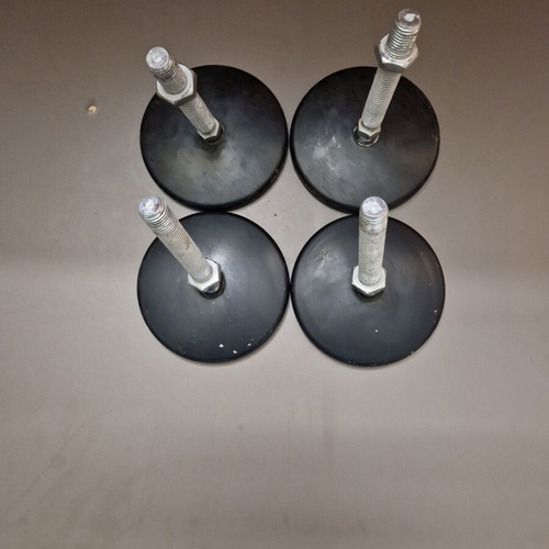Heavy-duty adjustable foot pads used, 4 pcs, Rencol 02 LF