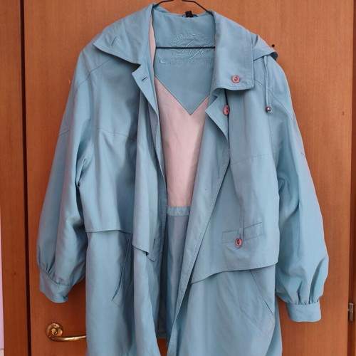 Spring jacket turquoise L like new, vintage sportswear