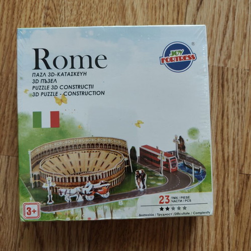 3D Puzzle Construction Rome and London models new