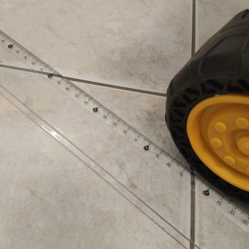Large toy truck with tipping bed like new