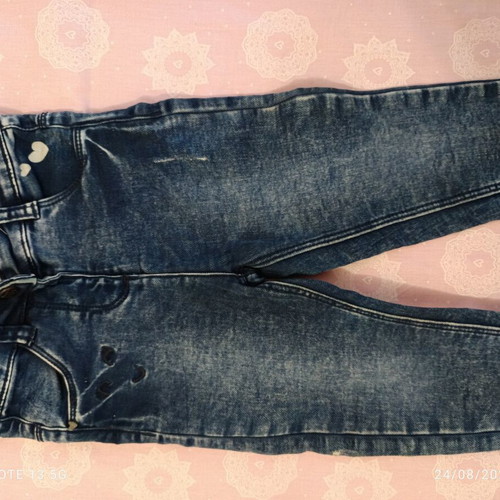 Mayoral denim shorts for girl with long denim gift