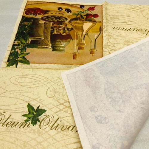 Decoupage napkin G. new, 33 x 33 cm