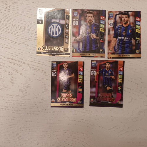 Adrenalyn XL 2025 Panini FIFA 365 Inter Cards like new