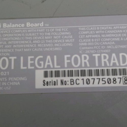Nintendo Wii Board ελαφρώς μεταχειρισμένη