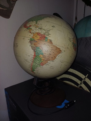 Globe lamp like new