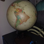 Globe lamp like new
