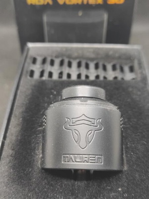 Tauren Vortex RDA 30mm by ThunderHead Creations like new, matte black
