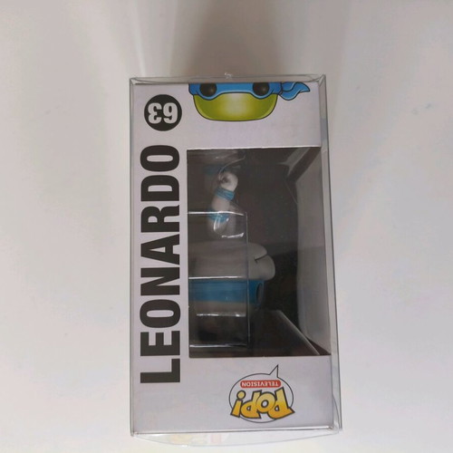 Funko Pop Leonardo 63 grayscale new from Teenage Mutant Ninja Turtles