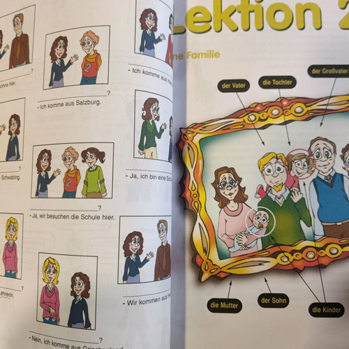 Flott 1 Lehrbuch like new, German language book A1 level