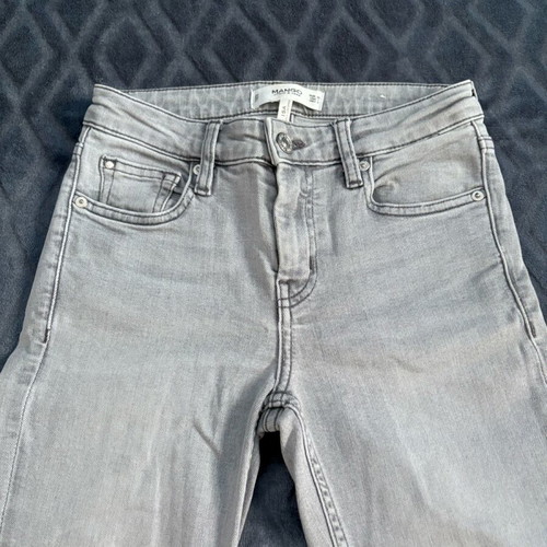 Mango grey skinny jeans like new, size 32