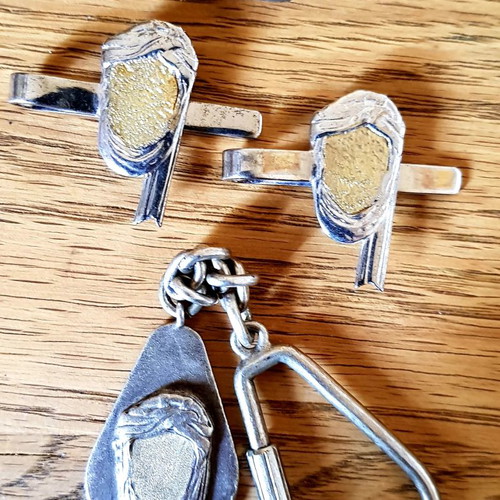 Rally Dakar collectibles, 5 pieces, desert warrior design
