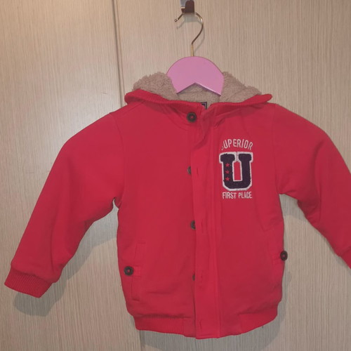 Mayoral boys' jacket used, fleece lining, size 98