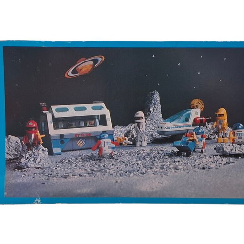 Vintage Lyra Playmobil Playmospace 3509 Space Buggy used, 80s