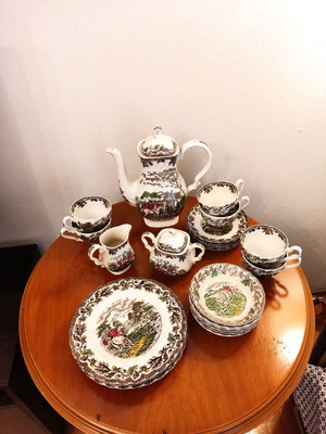 Country Life coffee and tea set, 25 pieces, collectible