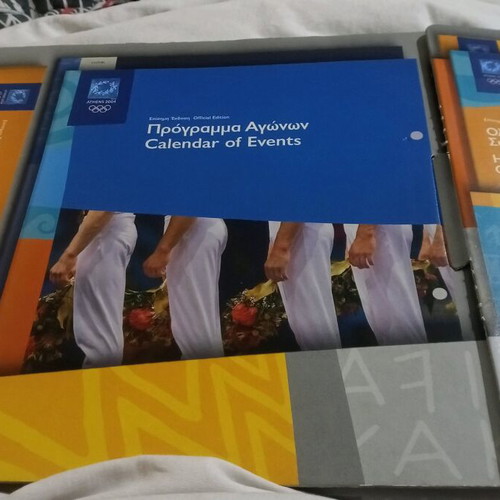 2004 Olympic Games Program like new