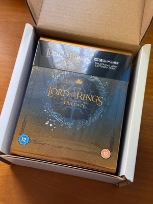 Lord of the Rings Trilogy 4K Steelbook new with Greek subtitles