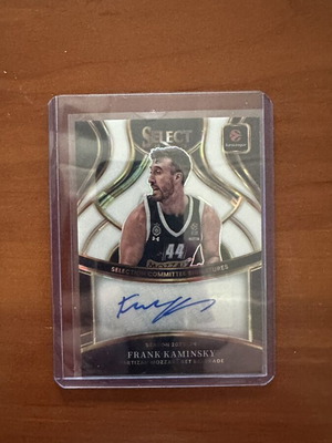 Panini EuroLeague Select Frank Kaminsky Partizan autograph card
