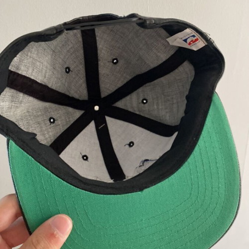 Leather Orlando Magic SnapBack hat vintage 90s, brand new